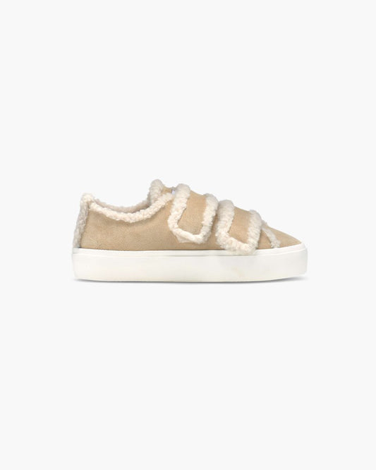 Inuikii Shearling -trimmed Suede-sneakers NWT