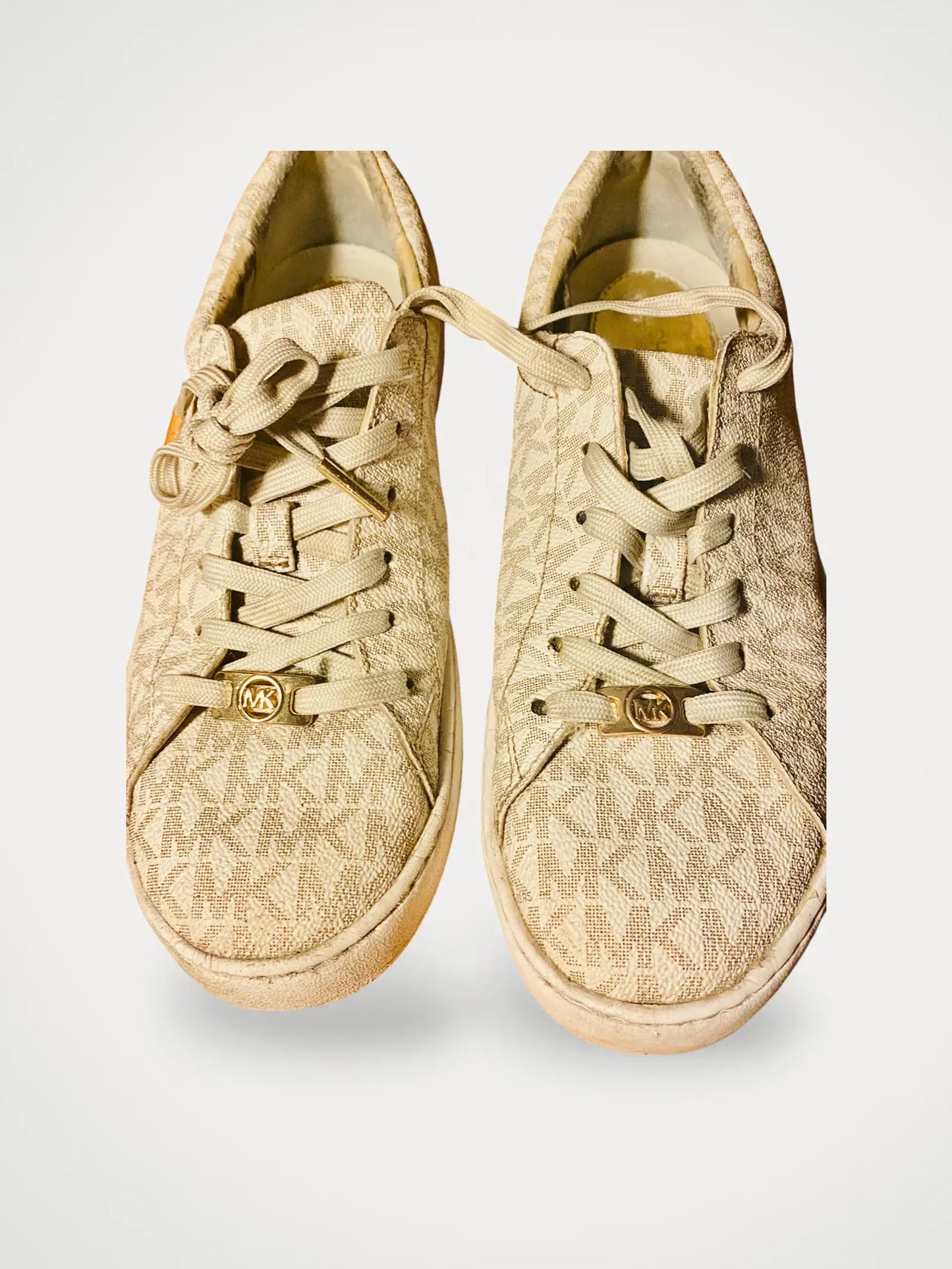 Michael Kors-skinnsneakers