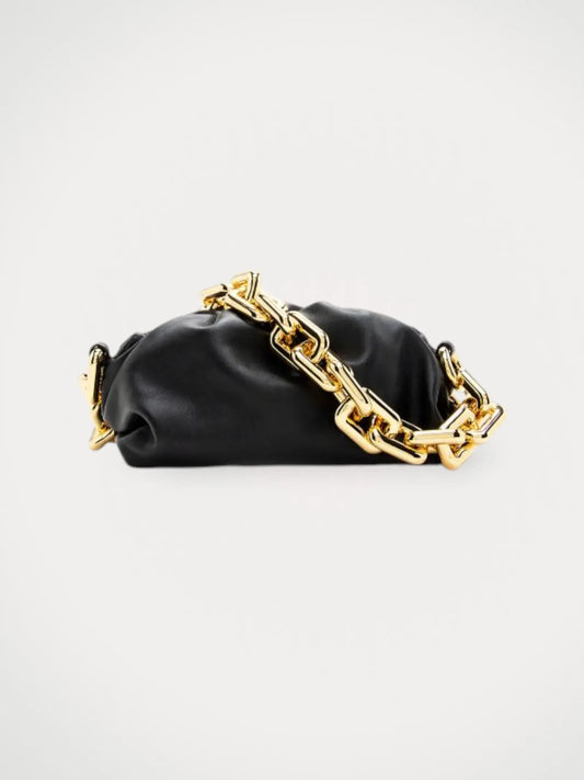 Bottega Veneta Chain Pouch-skinnaxelremsväska