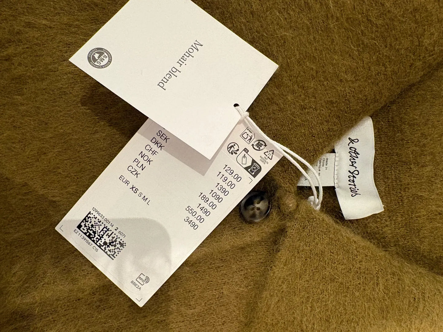 & Other Stories-ullkofta NWT