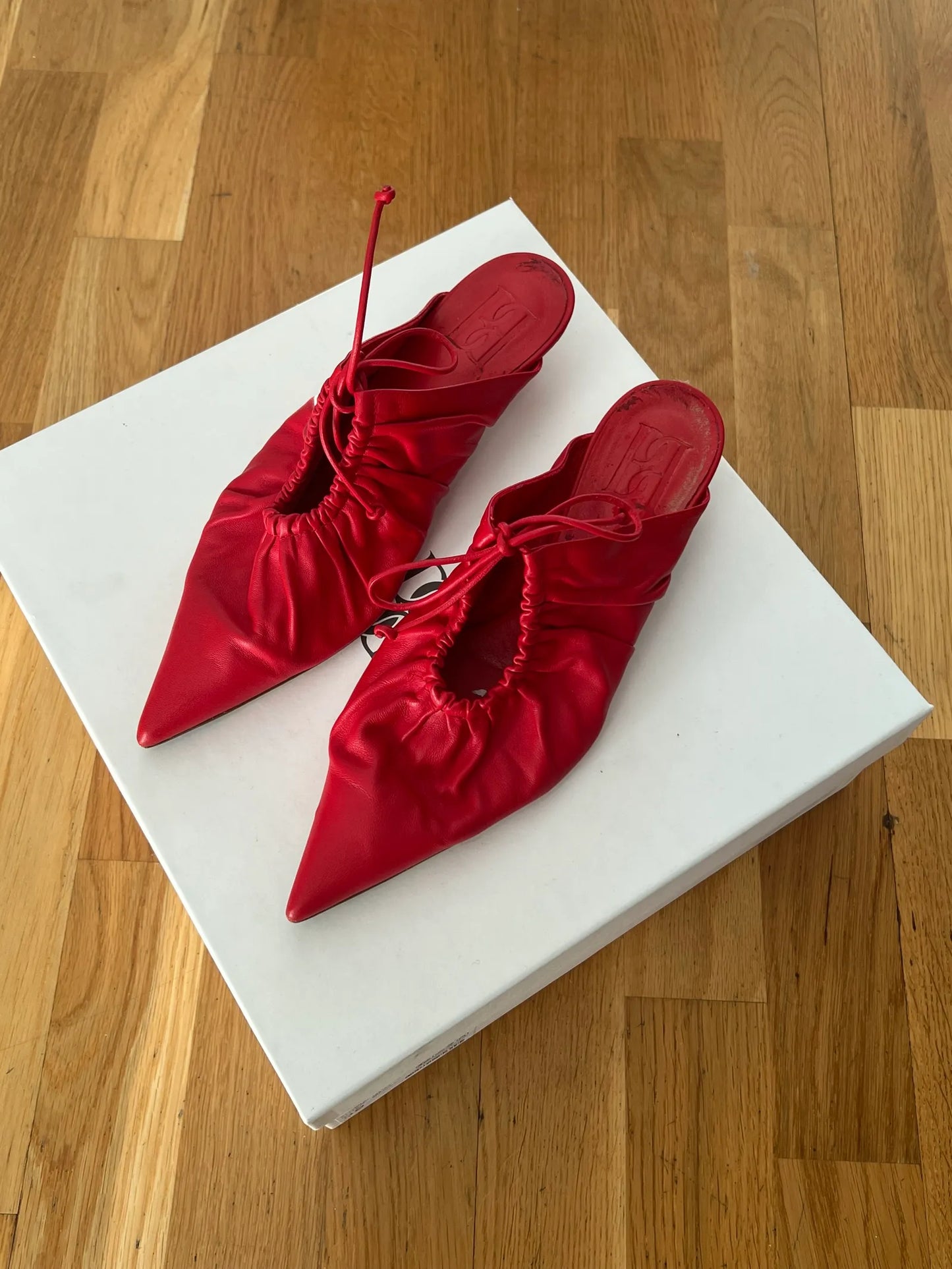 By Malene Birger Masey Leather Heels