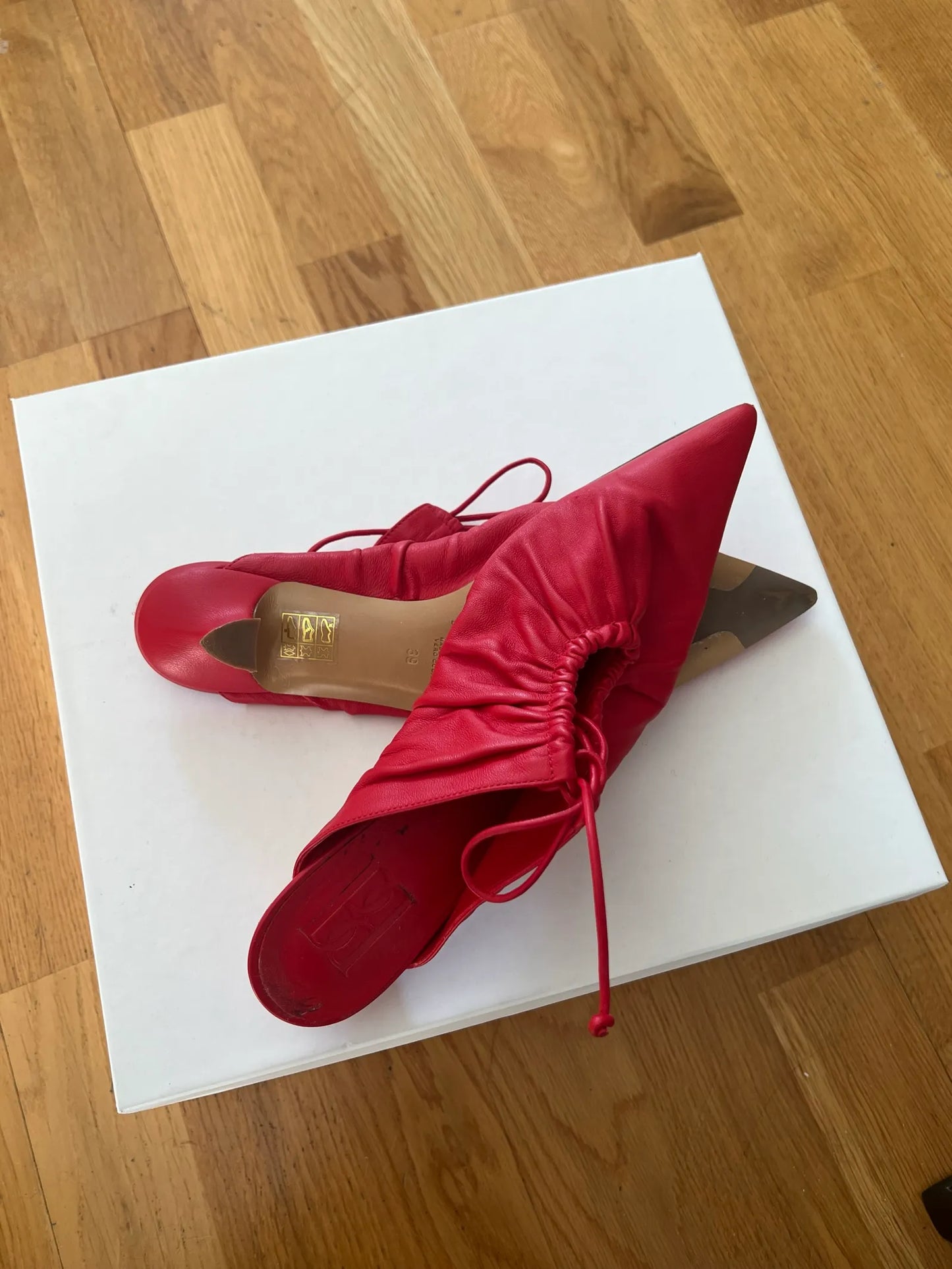 By Malene Birger Masey Leather Heels