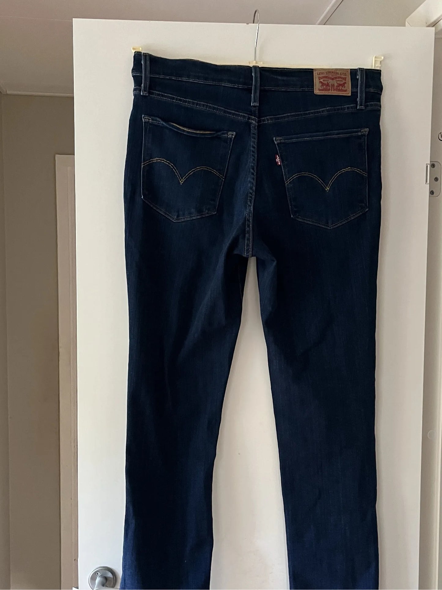 Levi's High Rise Straight Jeans