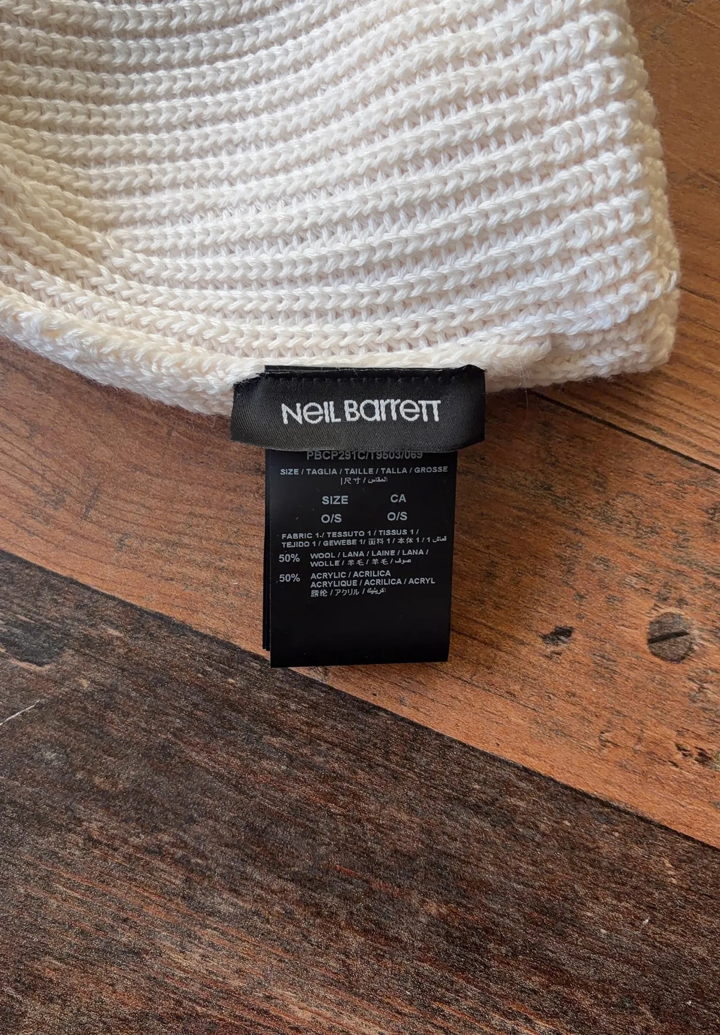 Neil Barrett Hat