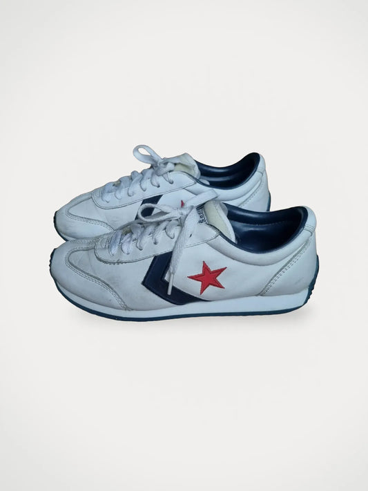 Converse Road Stars Leather-skinnsneakers