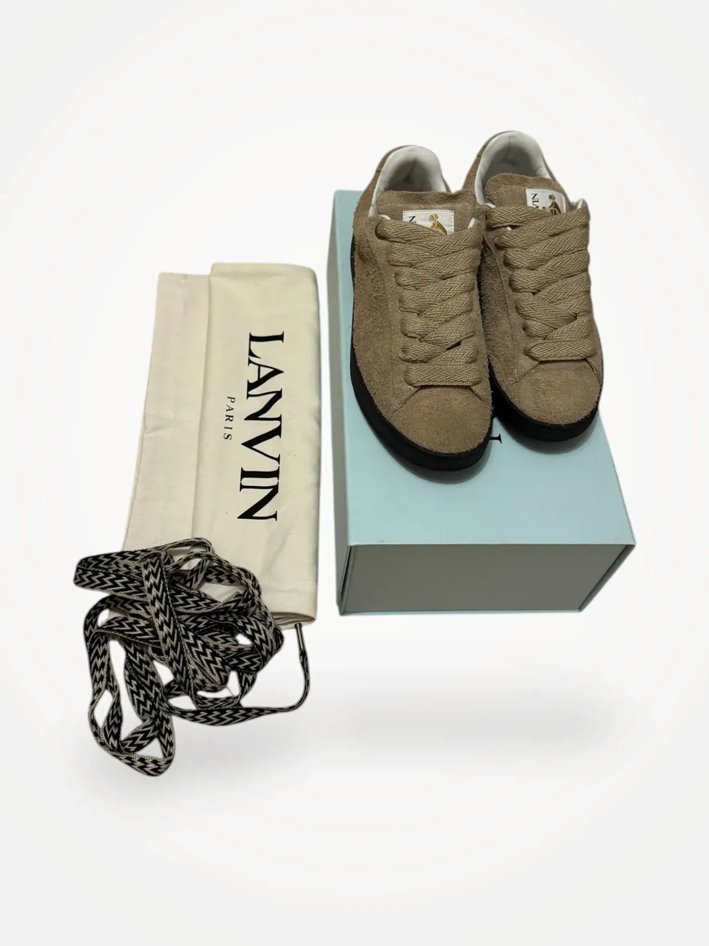Lanvin Curb Lite - Light Brown Sneakers