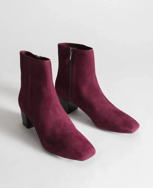 & Other Stories Suede Ankle-boots