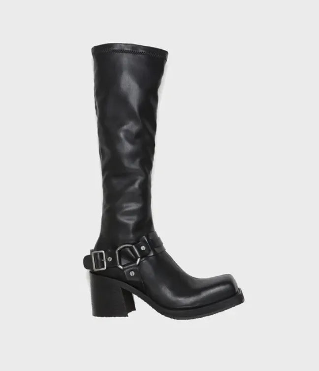 Acne Studios Pull On Buckle-skinnboots