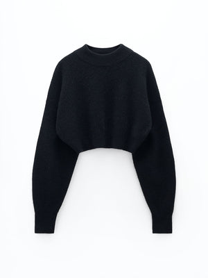 Filippa K Cropped Yak Sweater