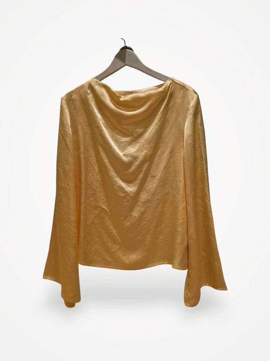 SELECTED Slfselene Ls Draped Neckline B Blouse