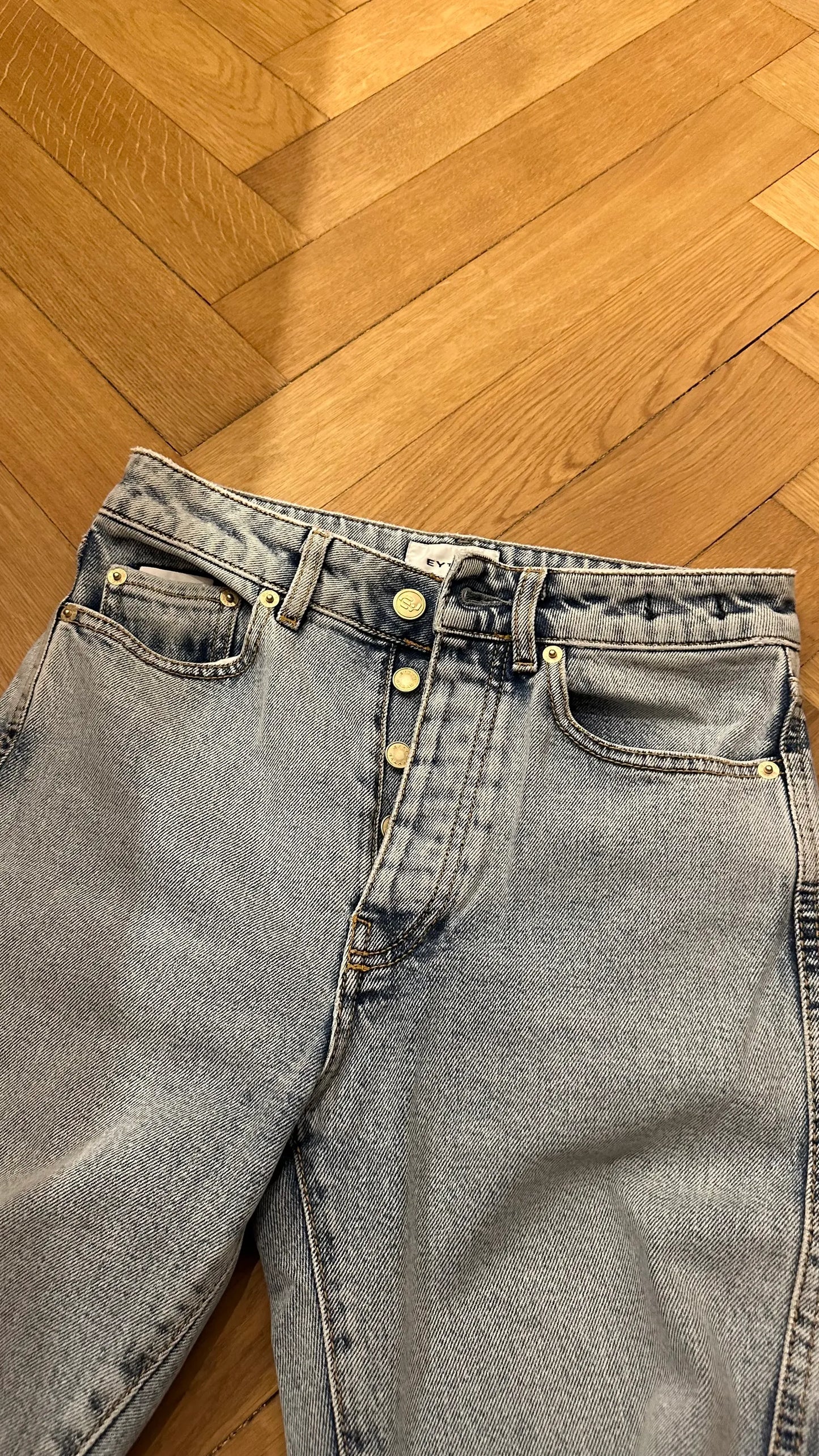 Eytys Solstice Light Indigo-jeans NWOT