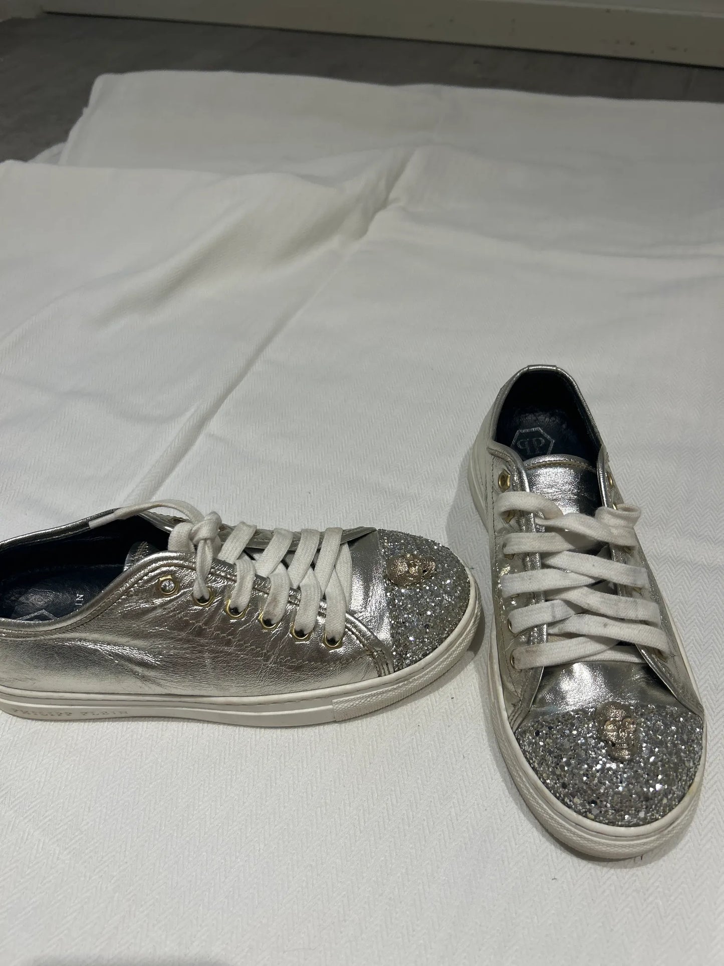 Philipp Plein-skinnsneakers NWOT