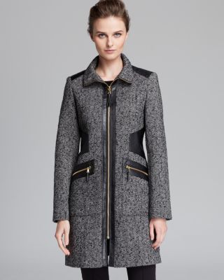 VIA SPIGA Via Spiga Coat - Donegal Tweed-ullkappa NWOT