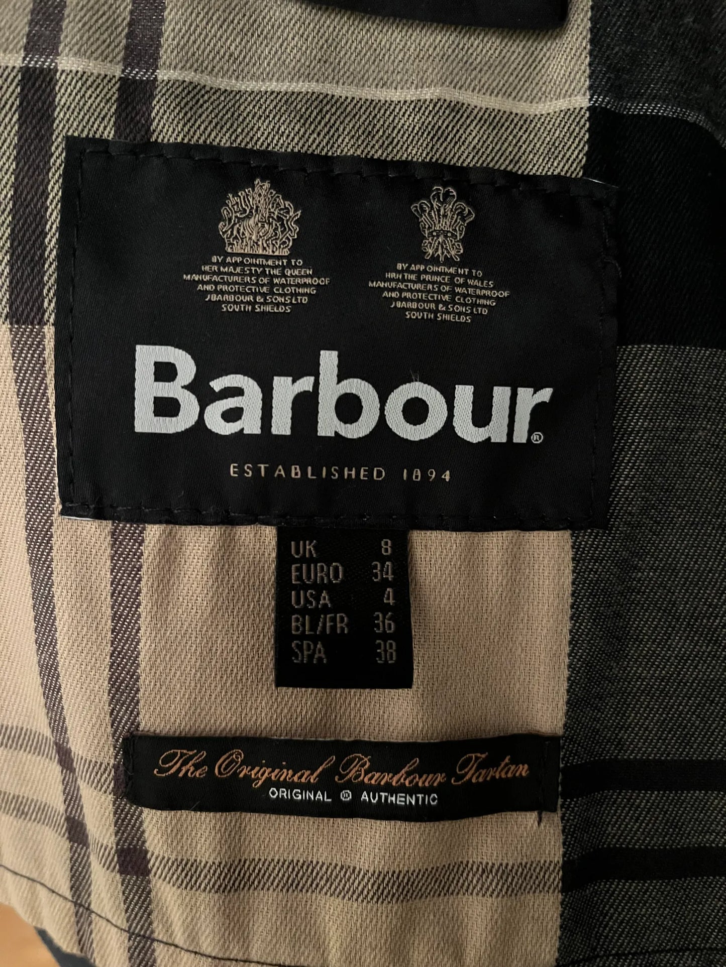 Barbour Paxton Showerproof Coat