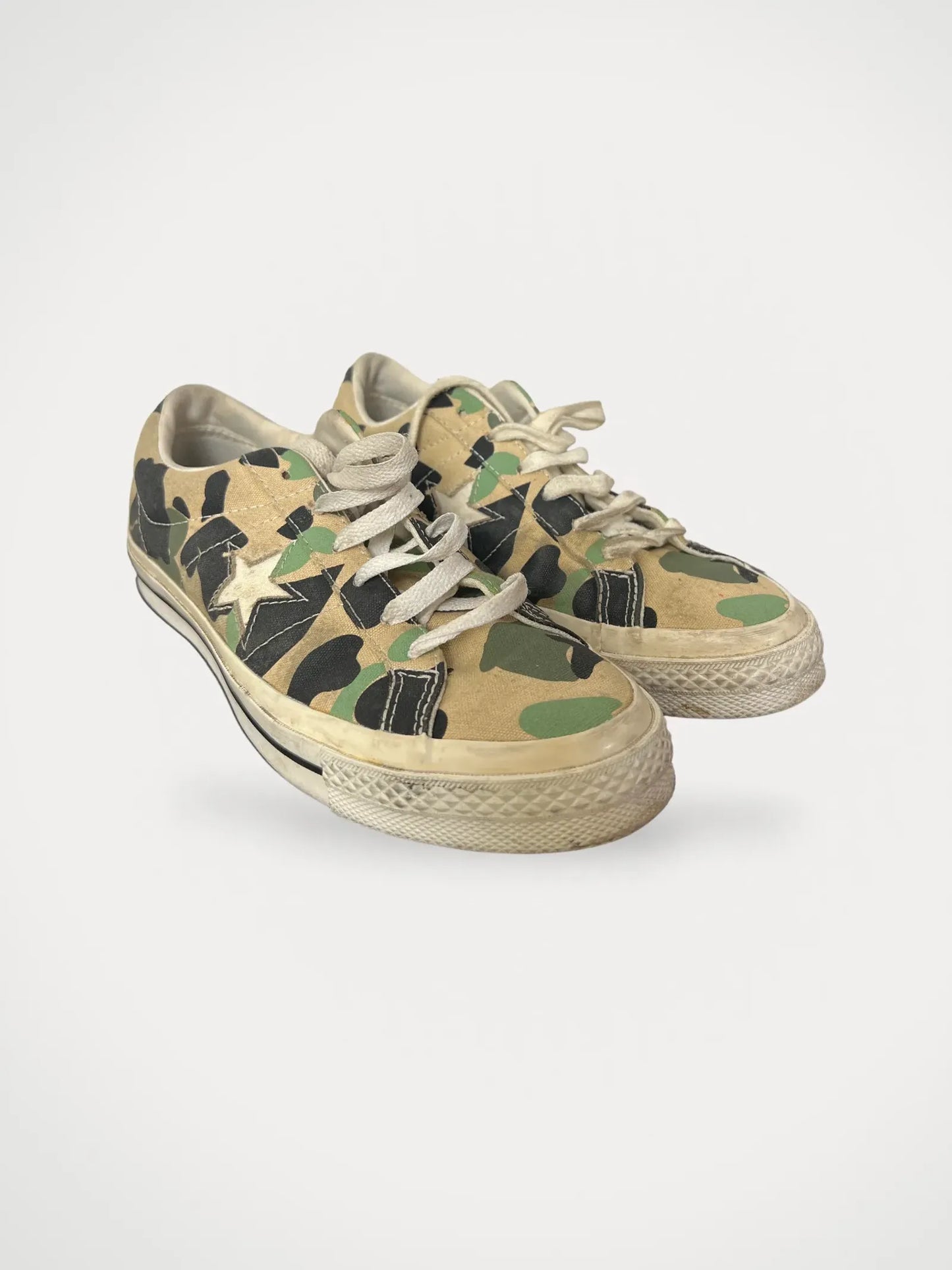 Converse One Star Ox Archive Print Remixed Shoes Sneakers