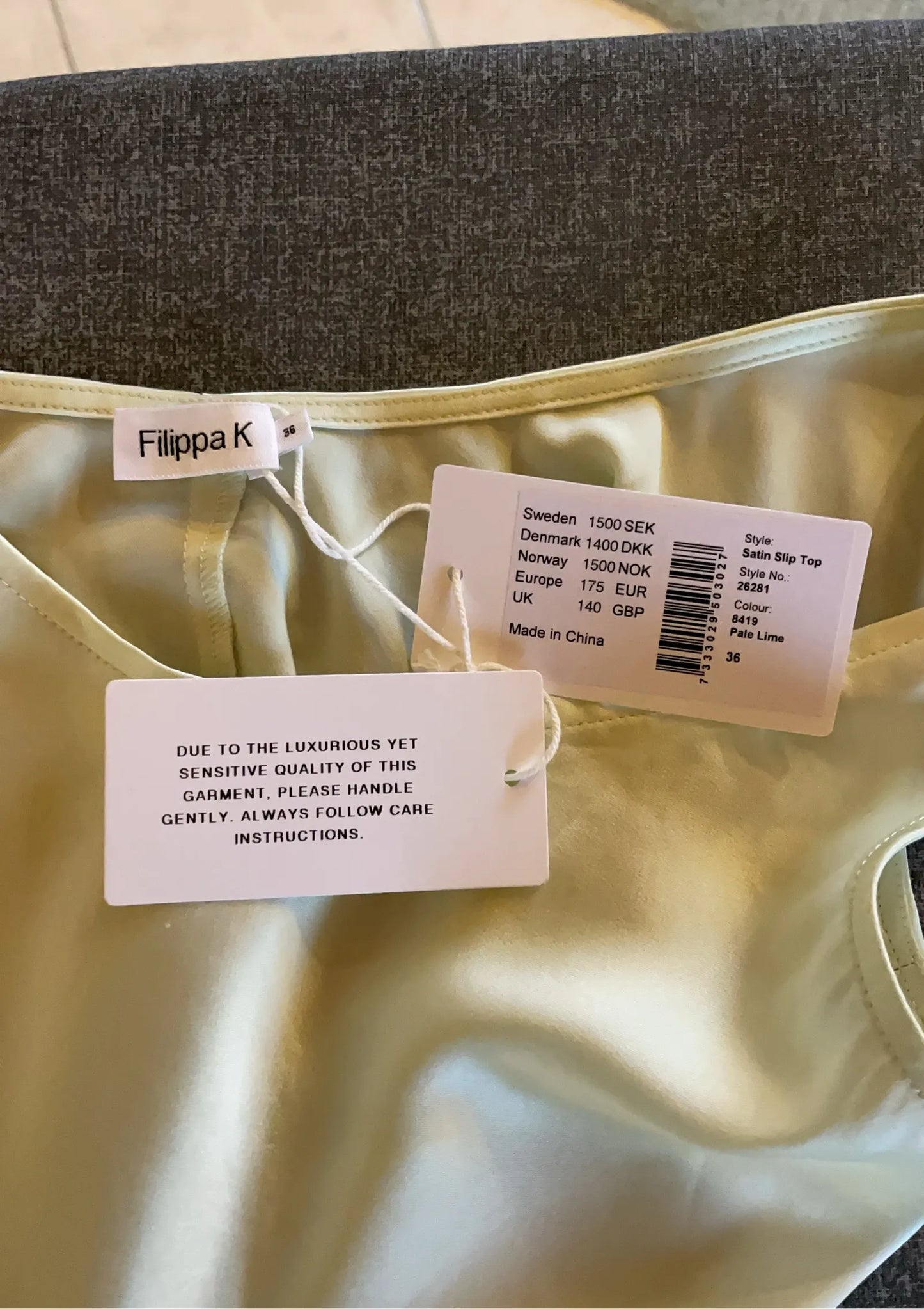 Filippa K Satin Silk Camisole