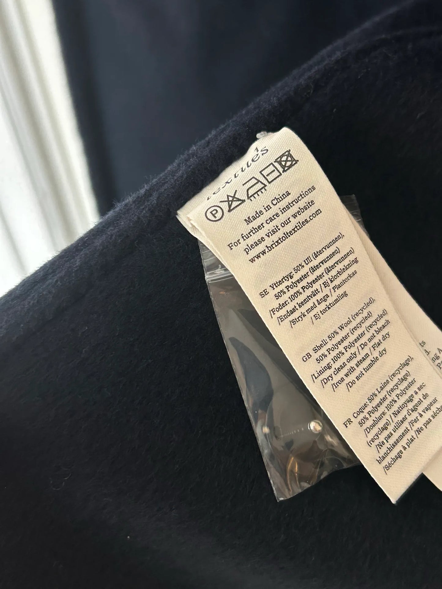 Brixtol Bem Midnight Blue Coat