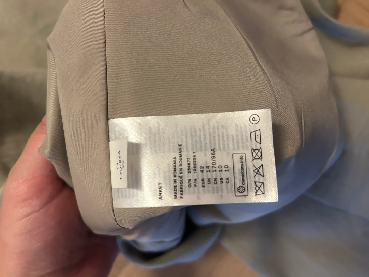 Arket I Linneblandning Blazer