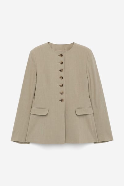 Arket I Linneblandning Blazer