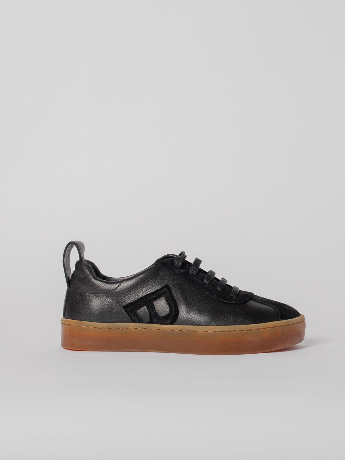 Blankens The Elin Black-skinnsneakers