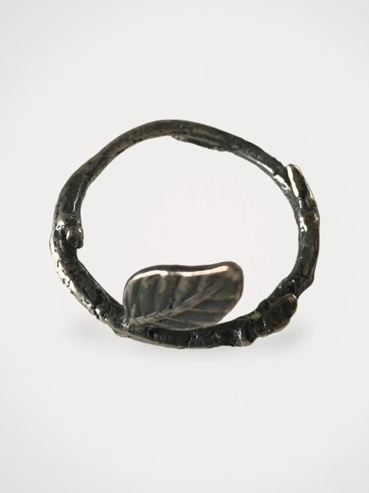 Maria Nilsdotter Twig Leaf-ring