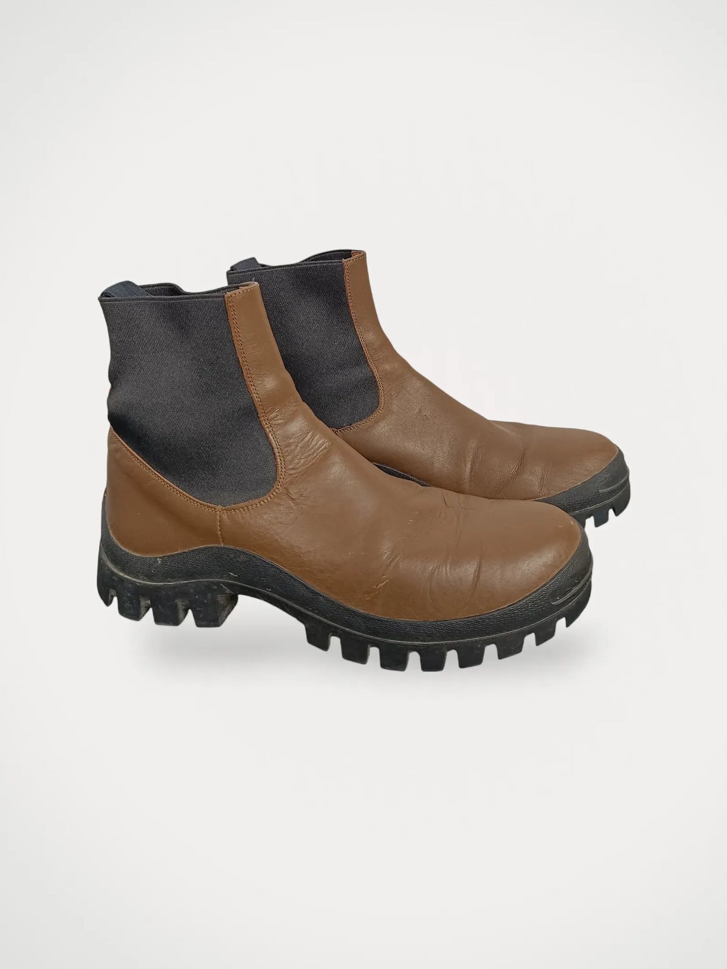 Vibram-skinnboots