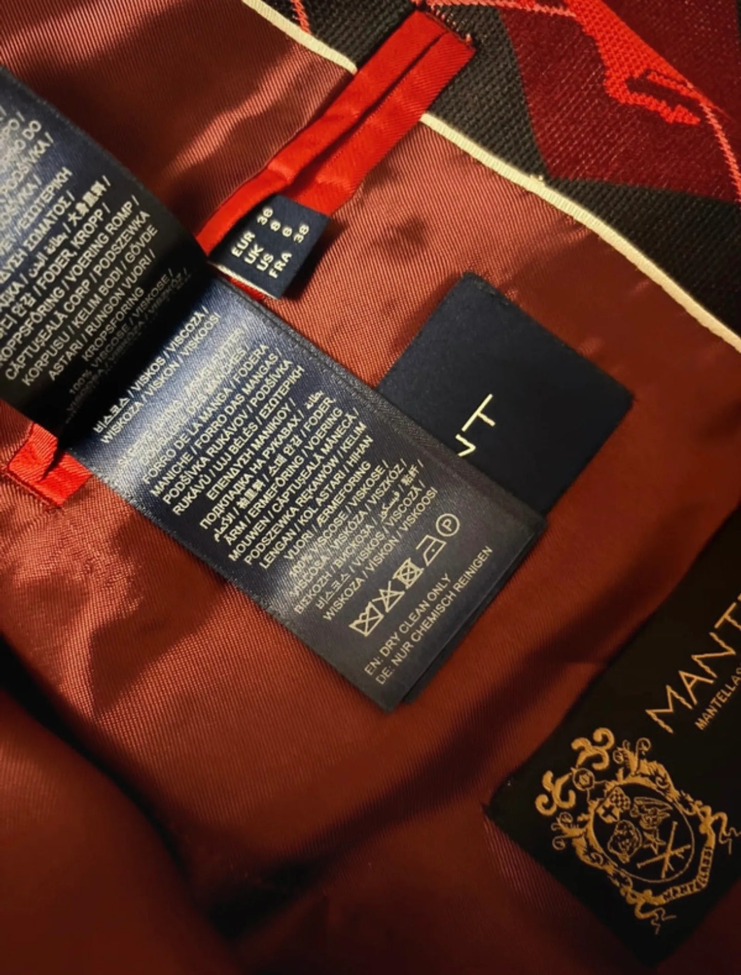 Gant Argyle Horses Shaped Blazer