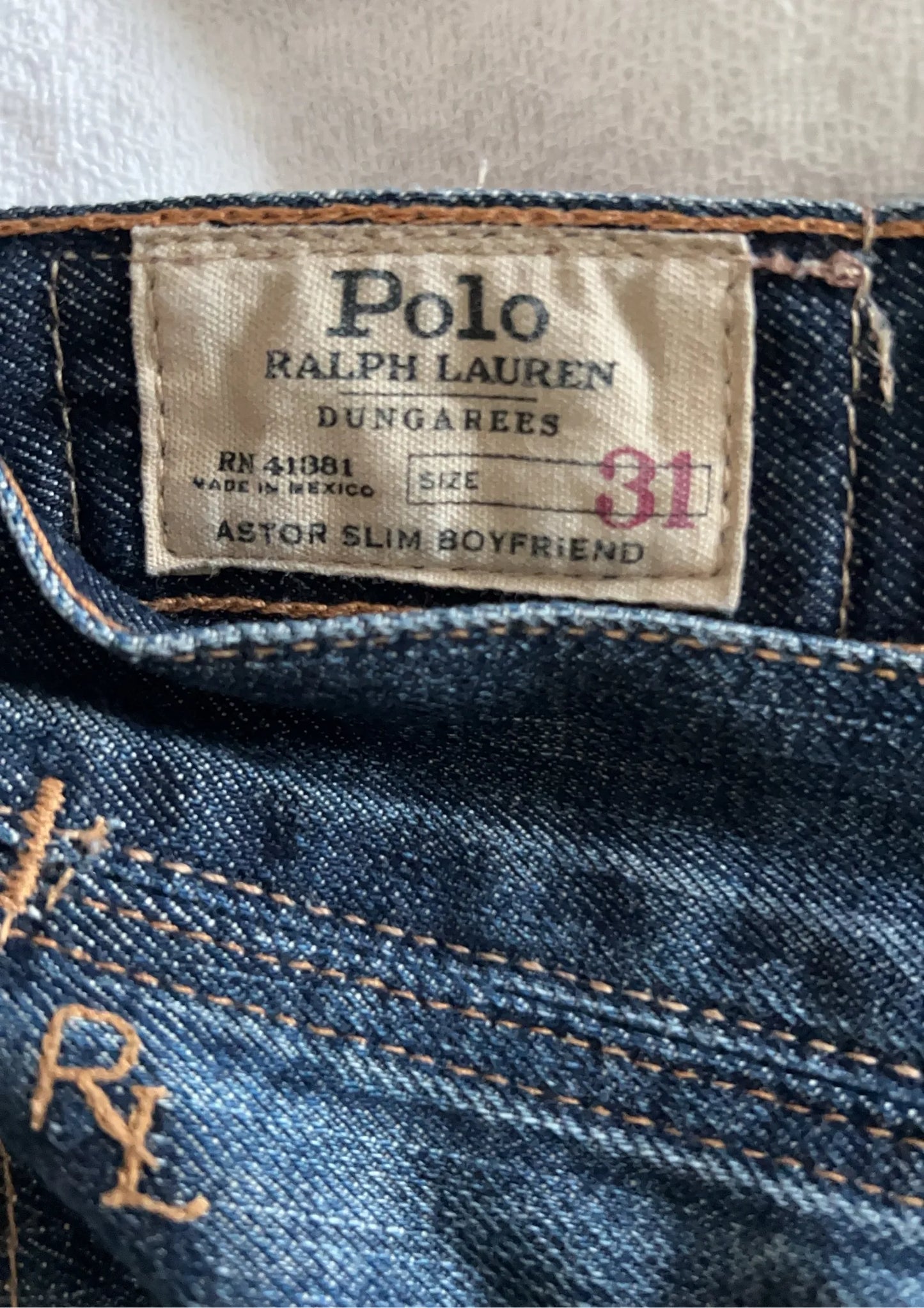 Ralph Lauren Astor Slim Boyfriend Jeans