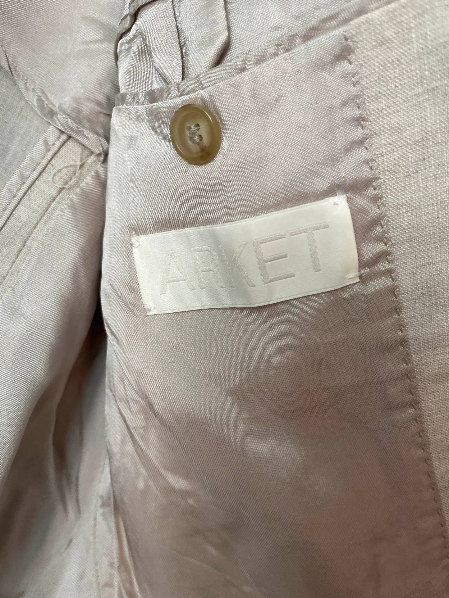 Arket Oversize Linnekavaj Blazer