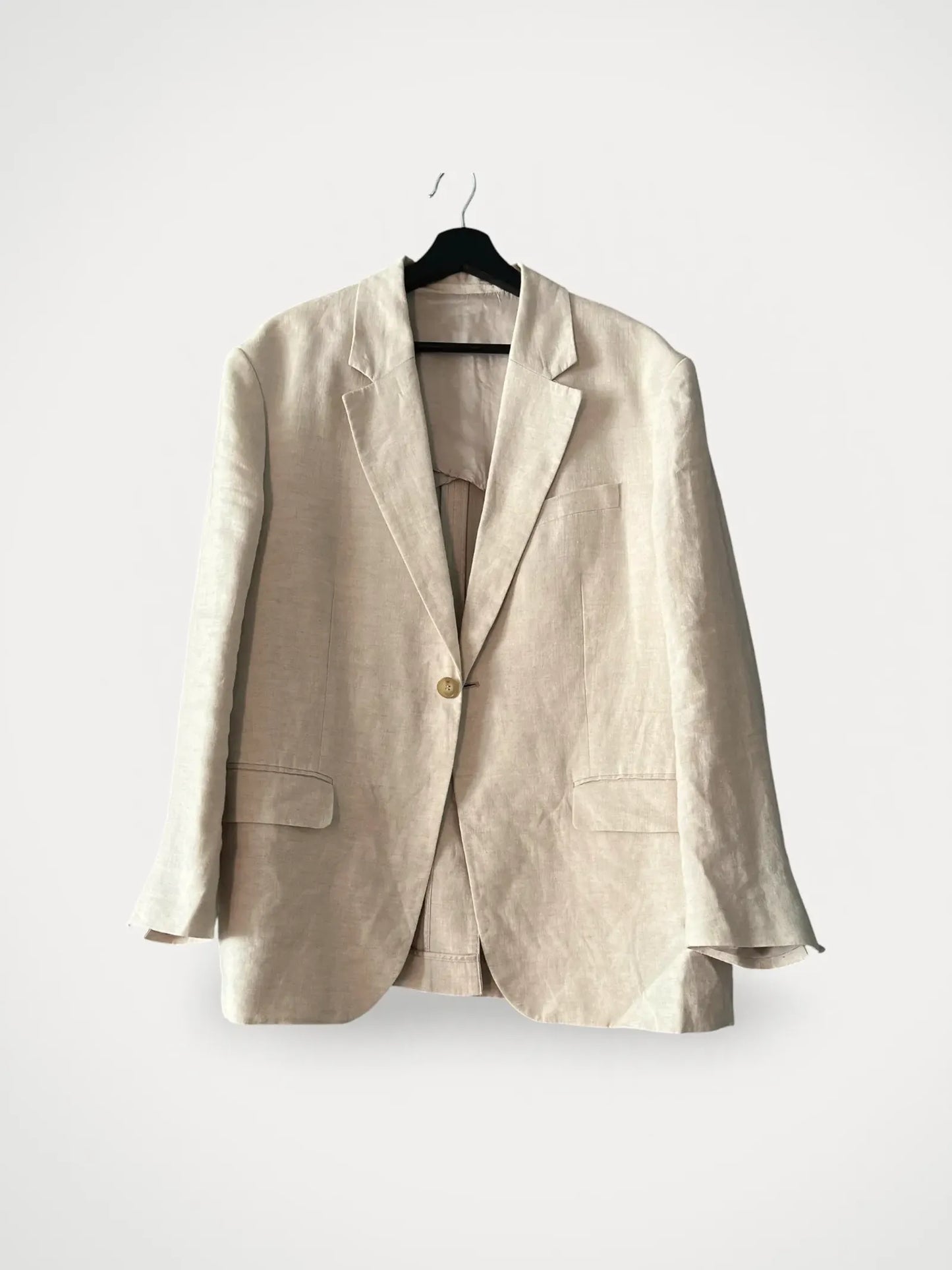 Arket Oversize Linnekavaj Blazer