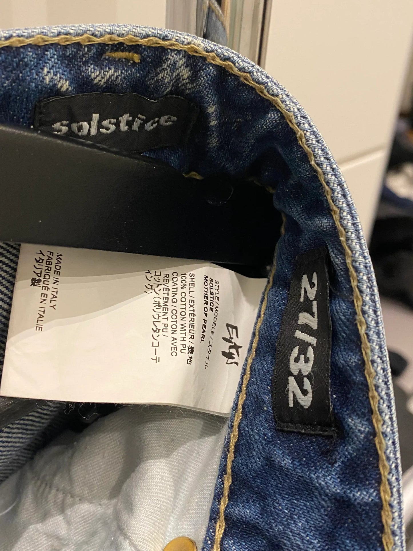 Eytys Solstice Mother Of Pearl-jeans NWOT