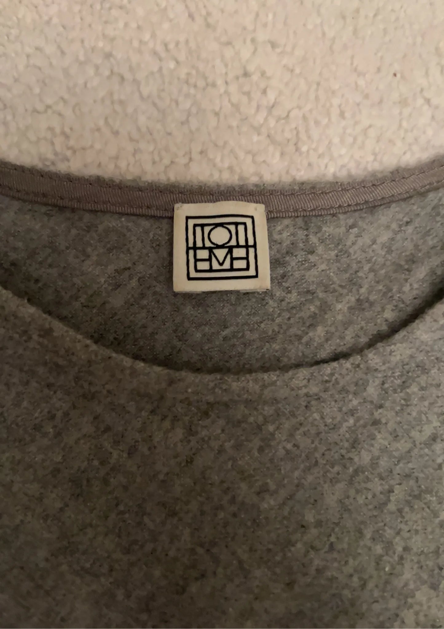 Toteme Twisted Flannel Sweater