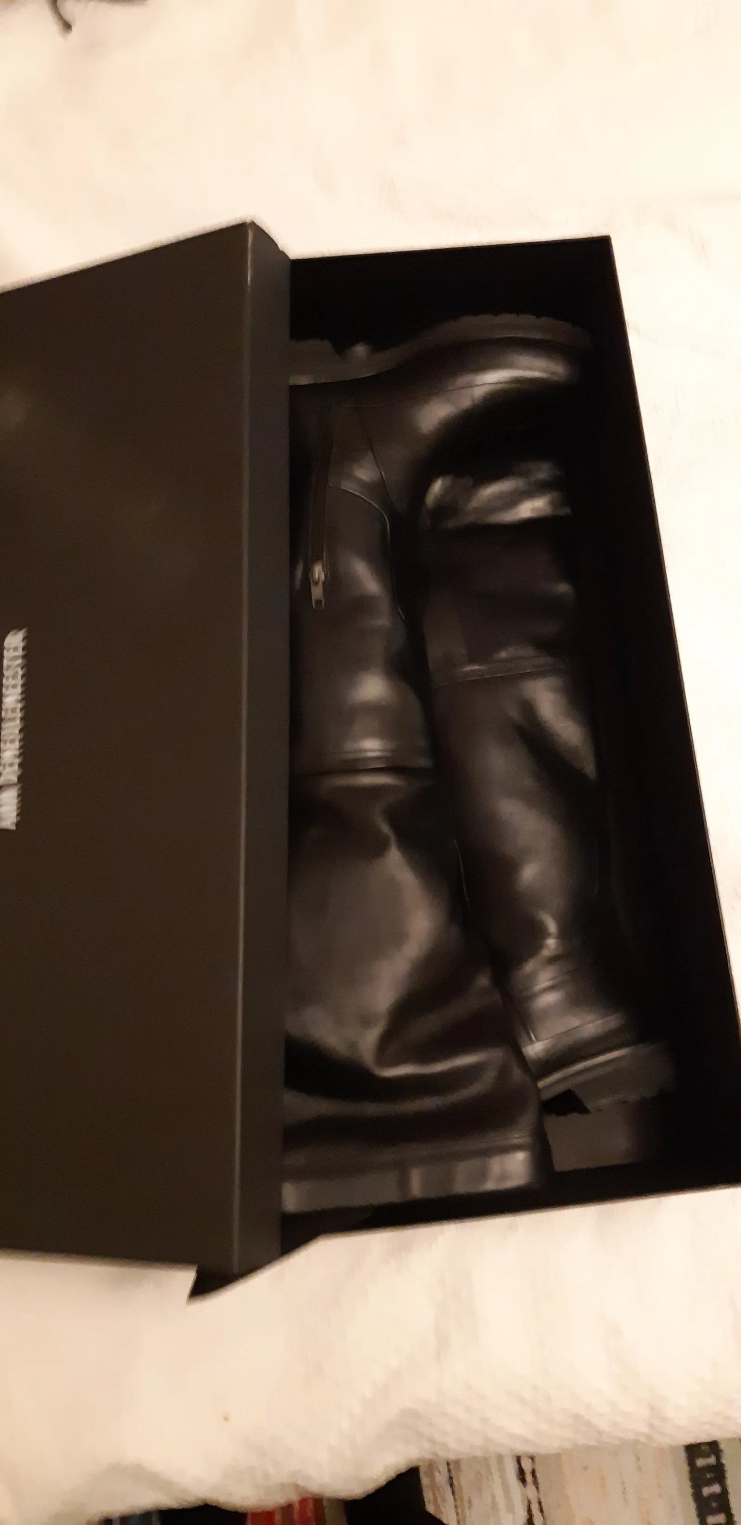 Ann Demeulemeester-skinnboots NWT