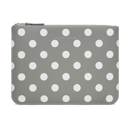 Comme des Garcons Cdg Polka Dot Wallet Sa5100pd-skinnplånbok NWT