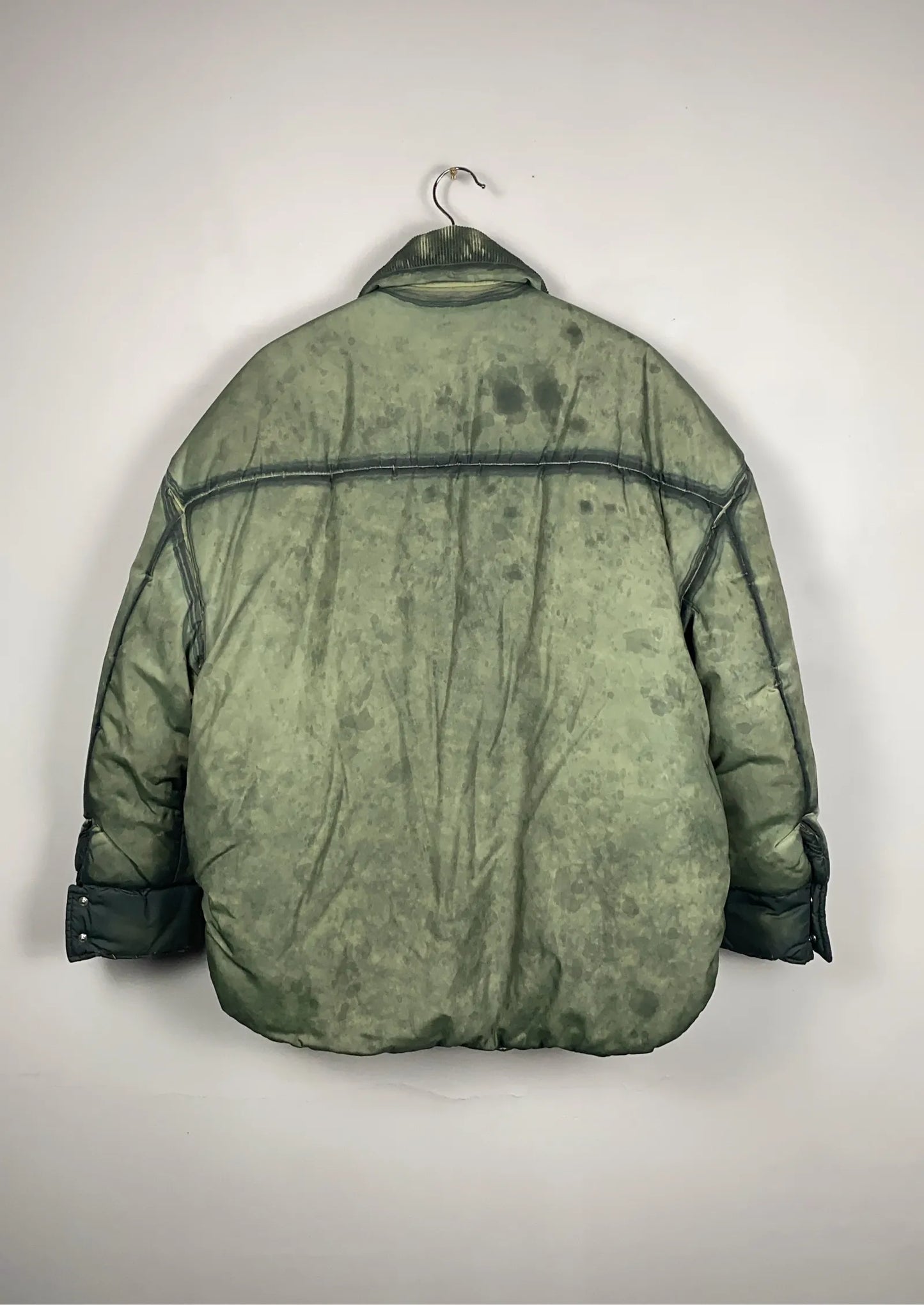 The Attico Military Green Short Coat-dunjacka