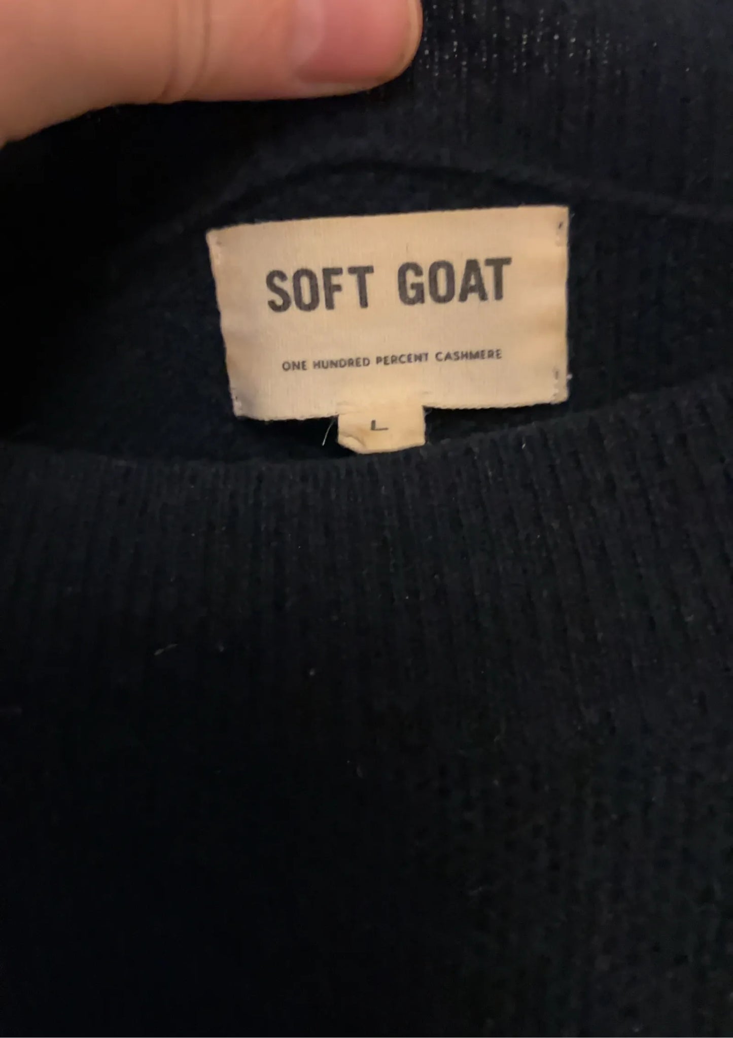 Soft Goat-kashmirtröja