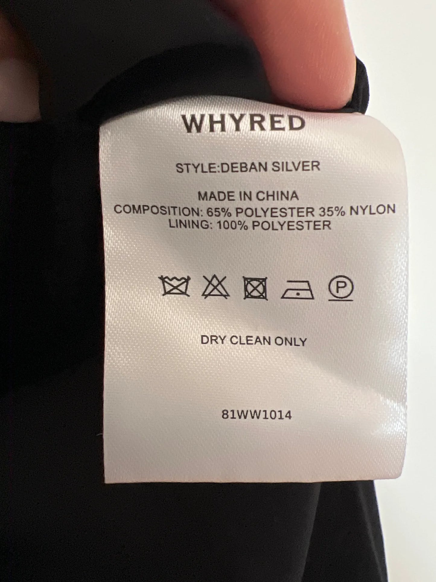 Whyred Deban Silver Skirt