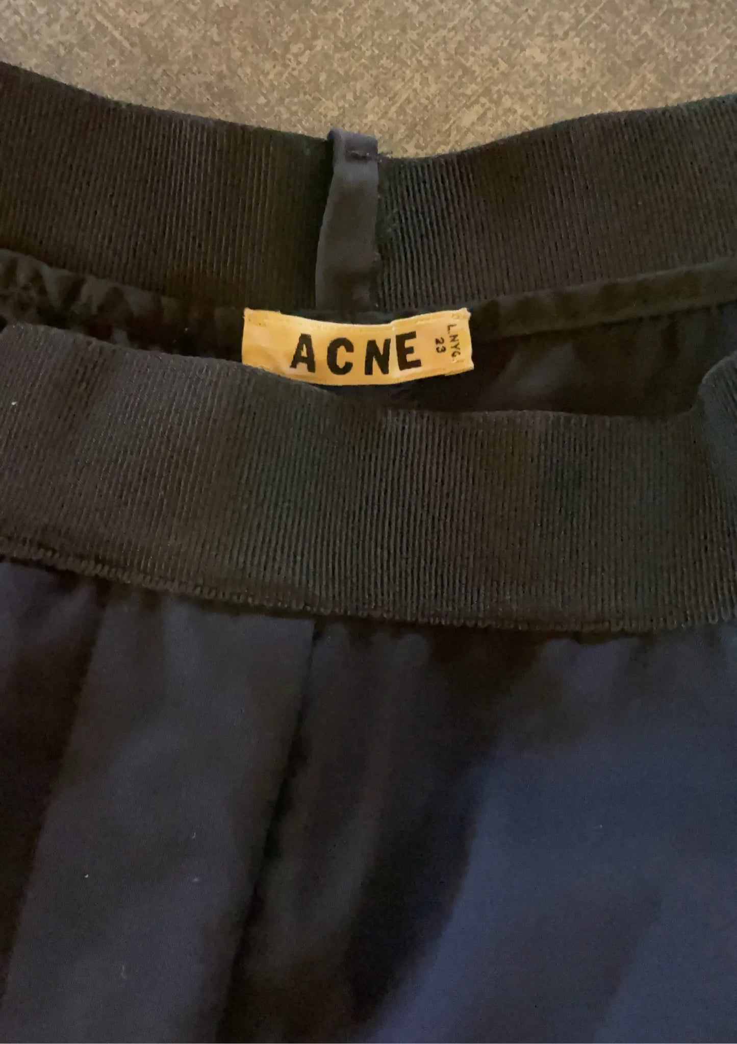 Acne Studios Code B Stretch Suit Trousers