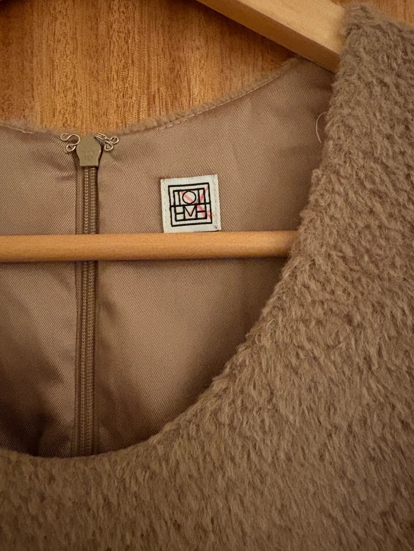 Toteme Wool And Alpaca-blend Dress