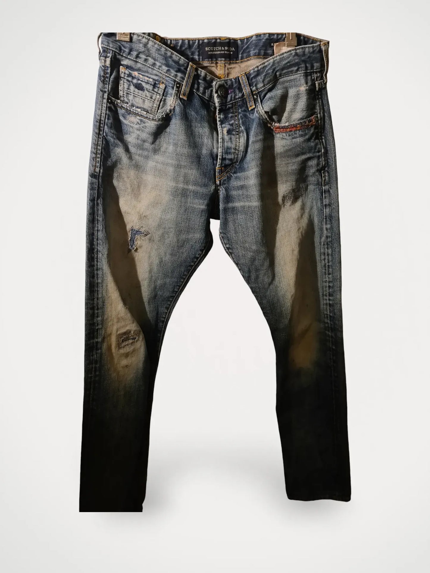 Scotch & Soda Amsterdam Blauw-jeans