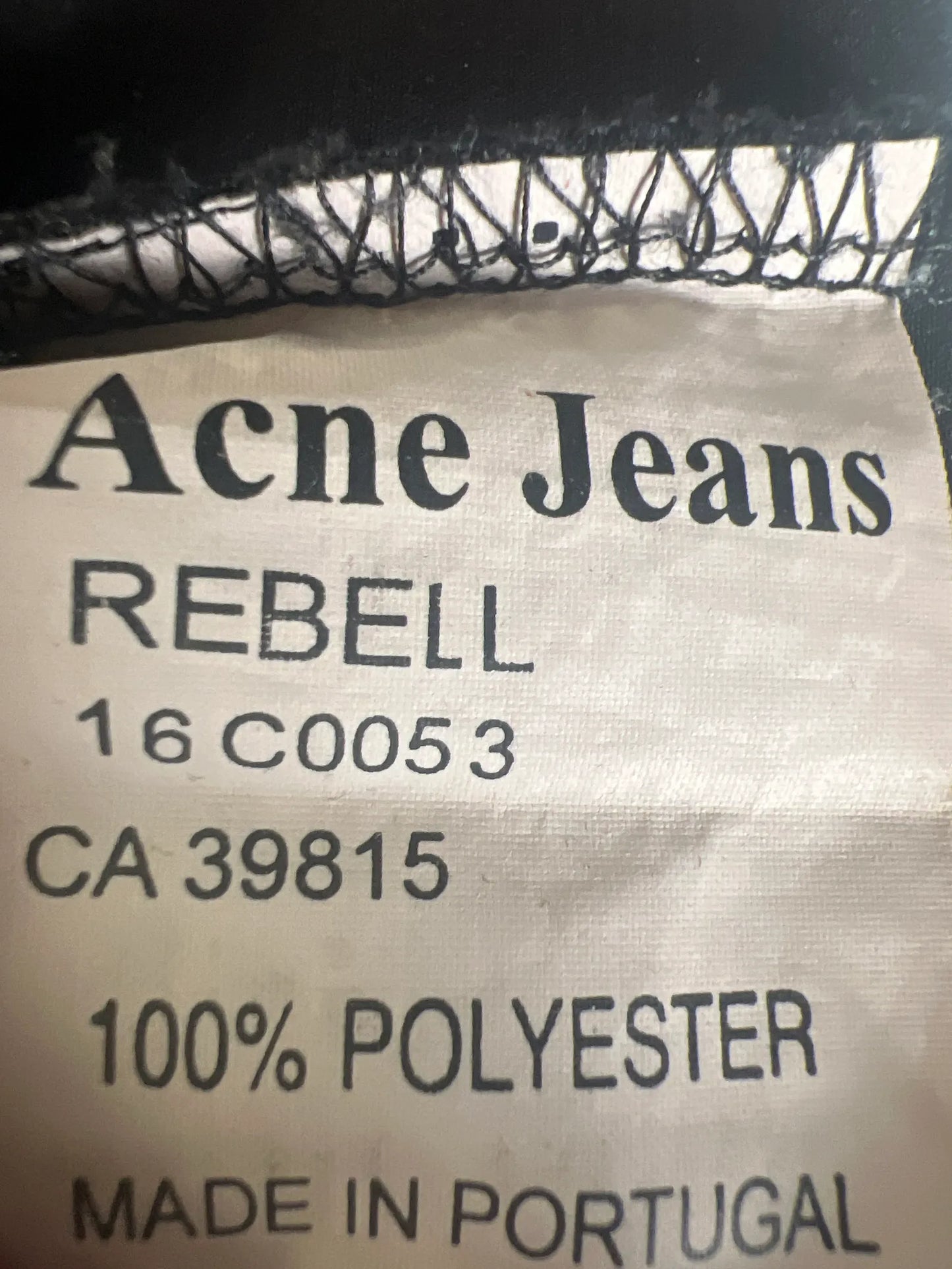 Acne Jeans Rebel-blus