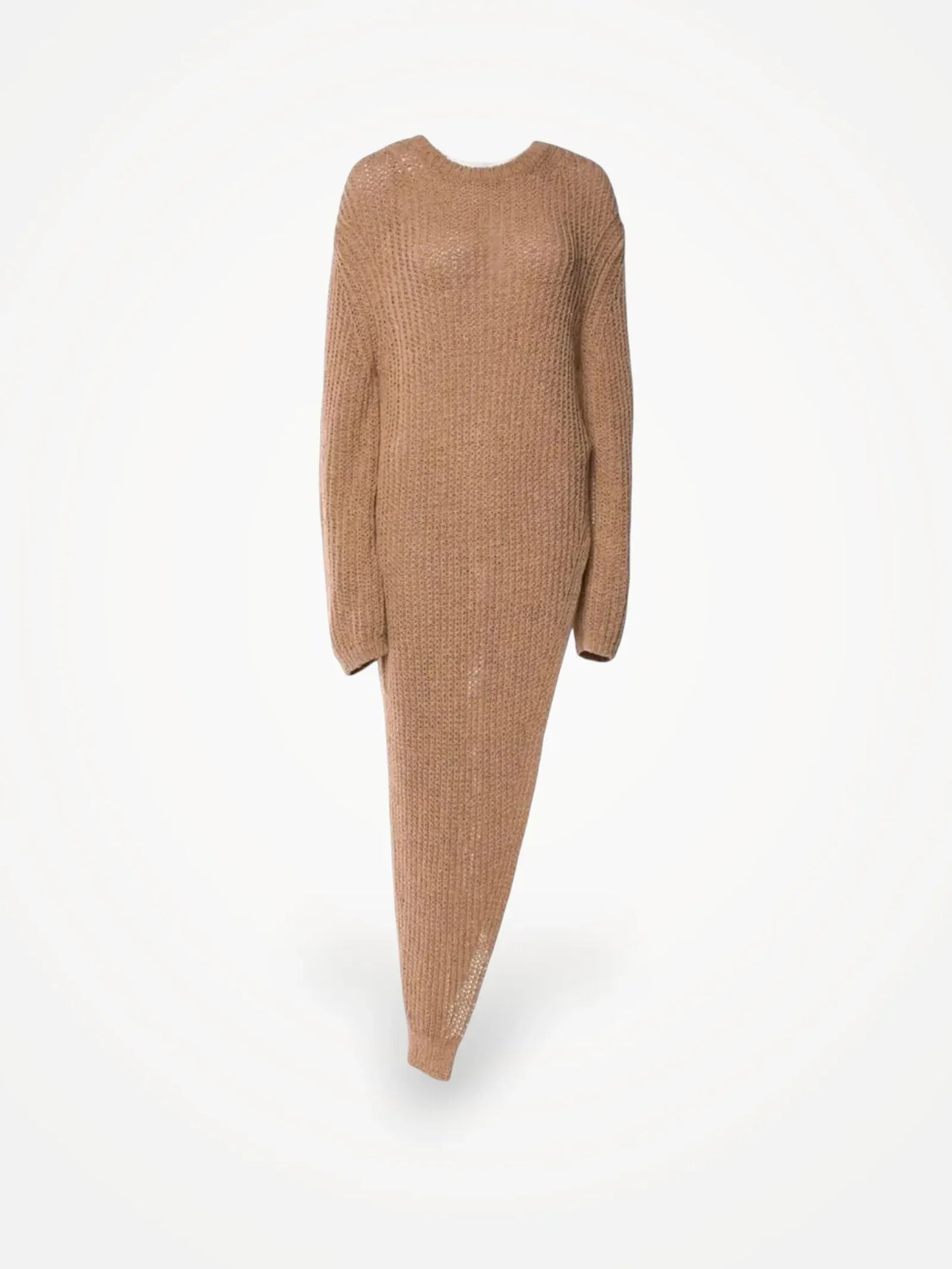 Nanushka Rodi Assymetric Cotton Knit Sweater