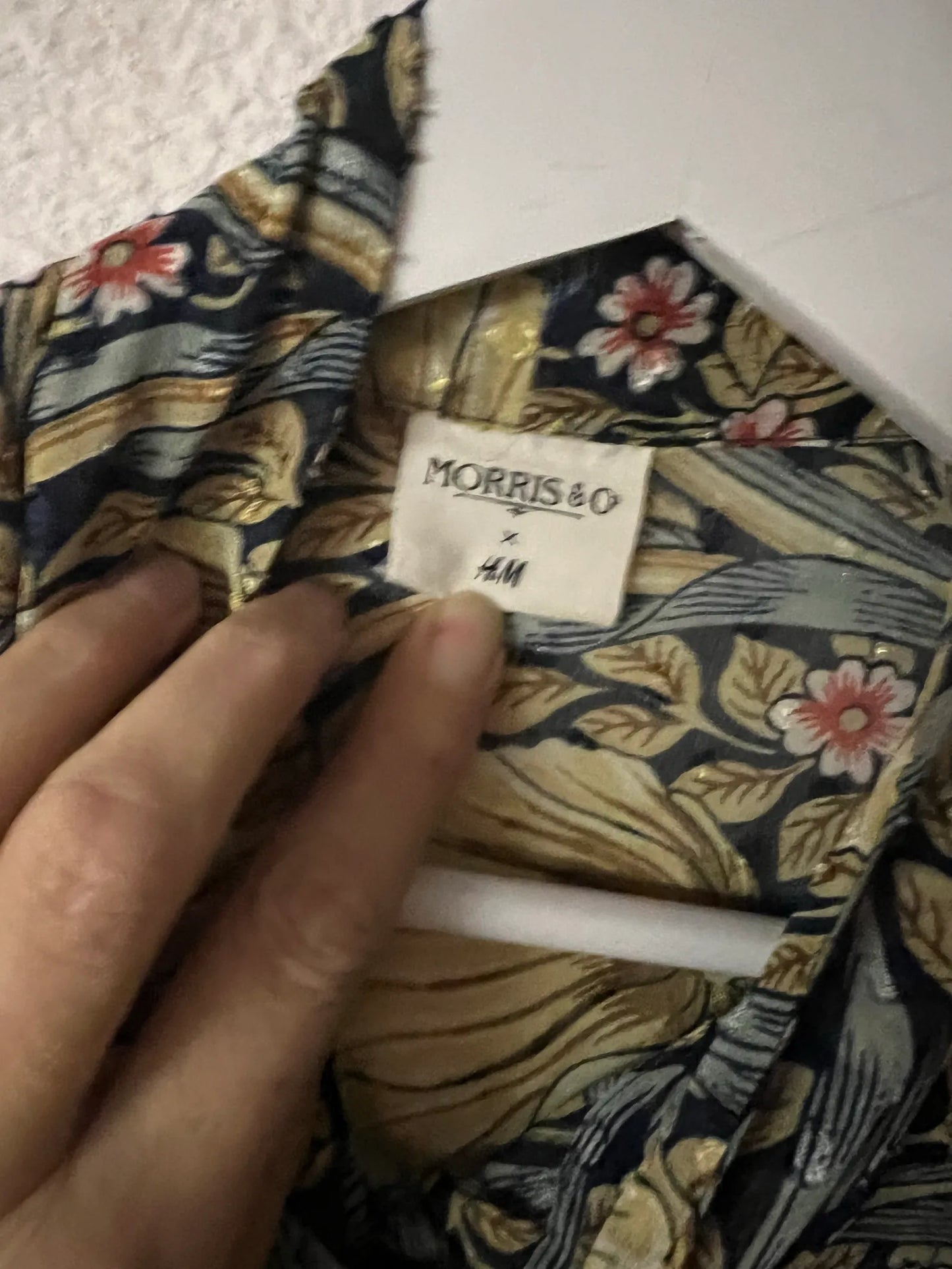 Wiliam Morris x H&M-blus NWOT