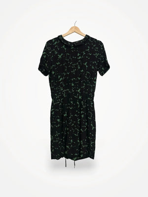 Ganni Rossmoor Crepe Dress