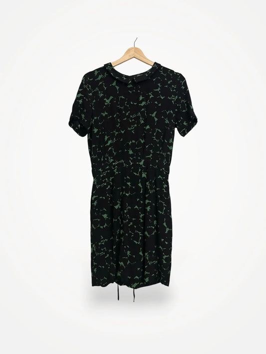 Ganni Rossmoor Crepe Dress