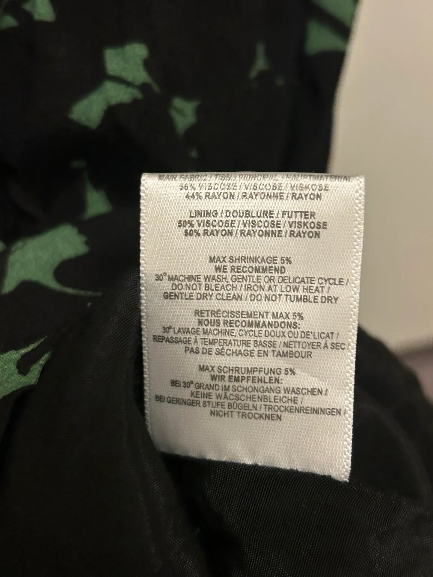 Ganni Rossmoor Crepe Dress