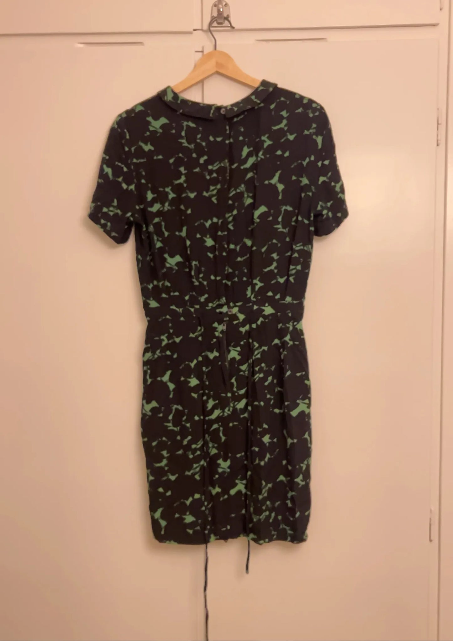 Ganni Rossmoor Crepe Dress