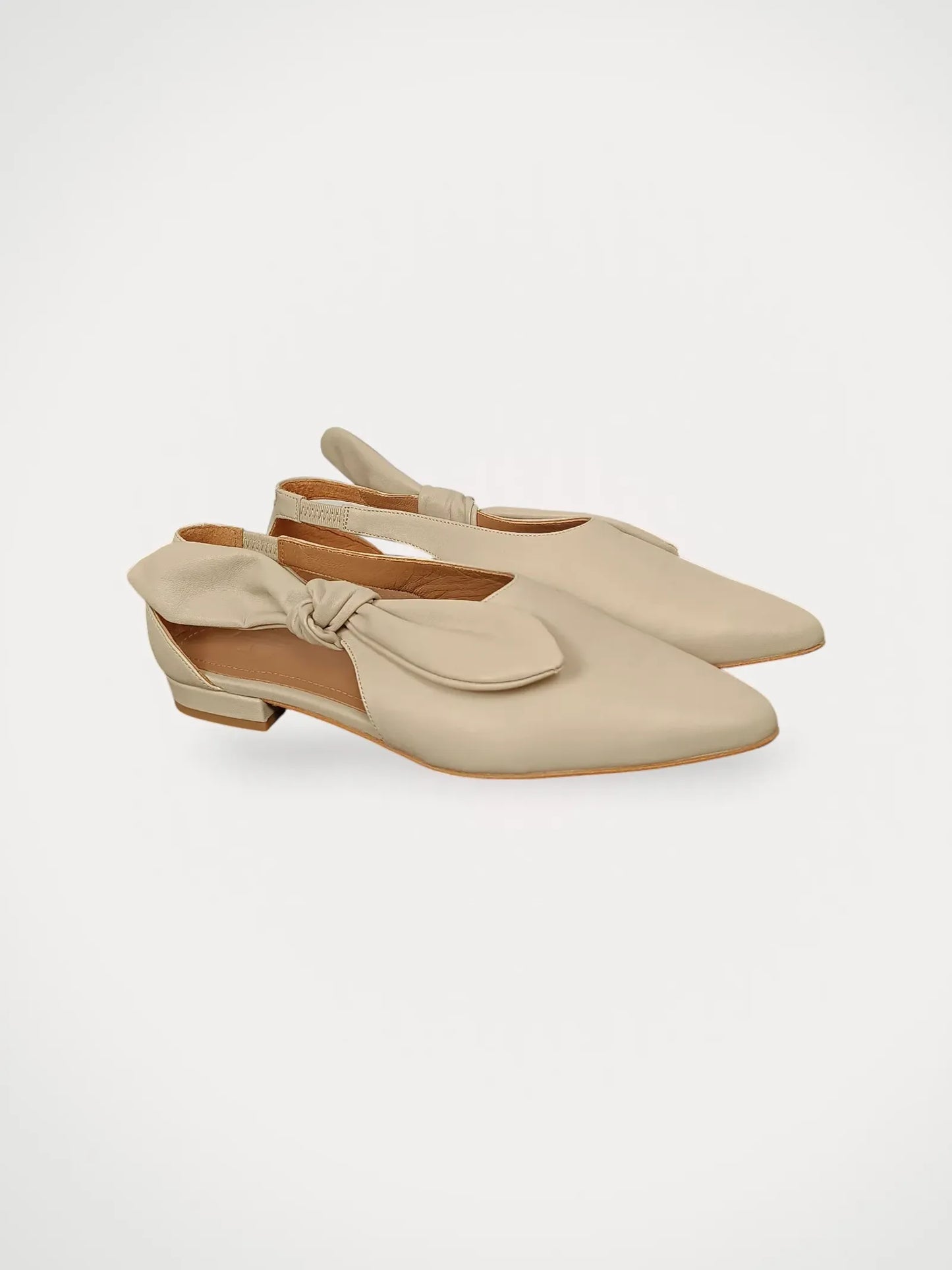 Flattered Ulrica Leather Sand-skinnsandaler NWOT