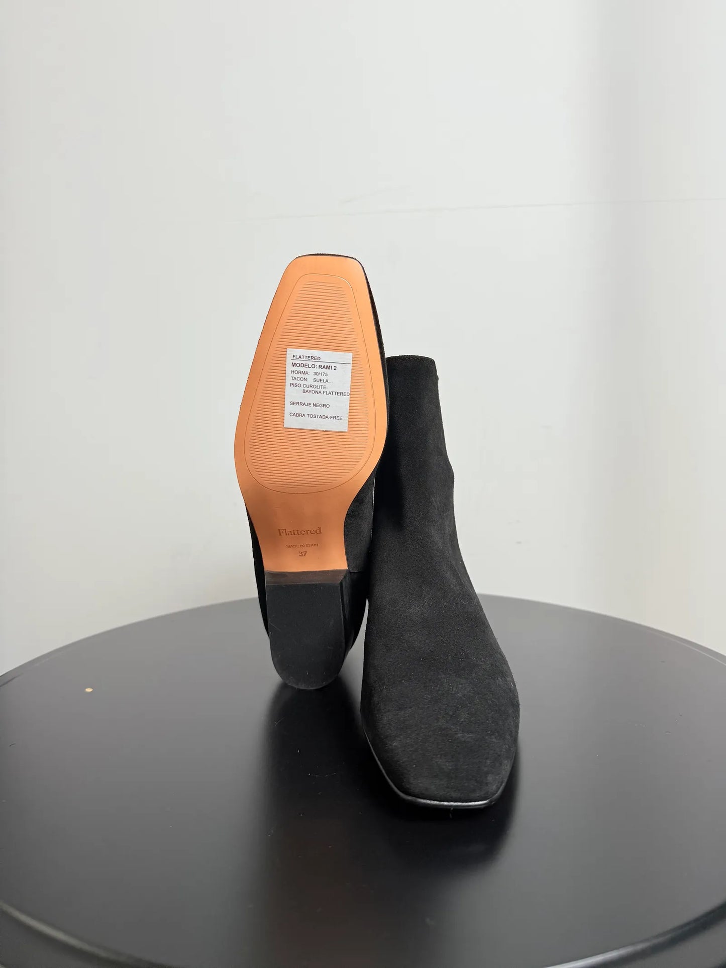 Flattered Rami Black Suede-boots