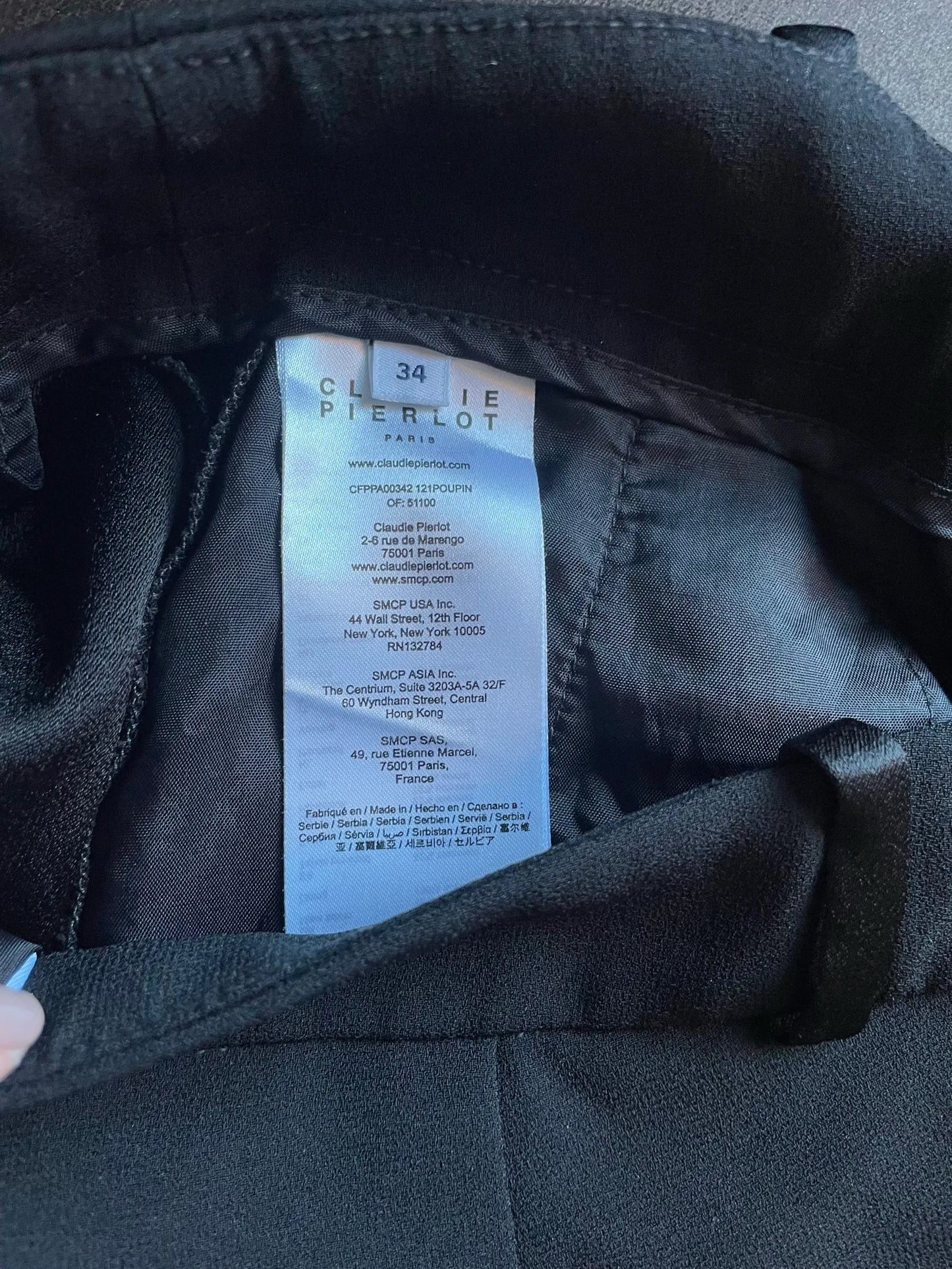 Claudie Pierlot Suit Trousers